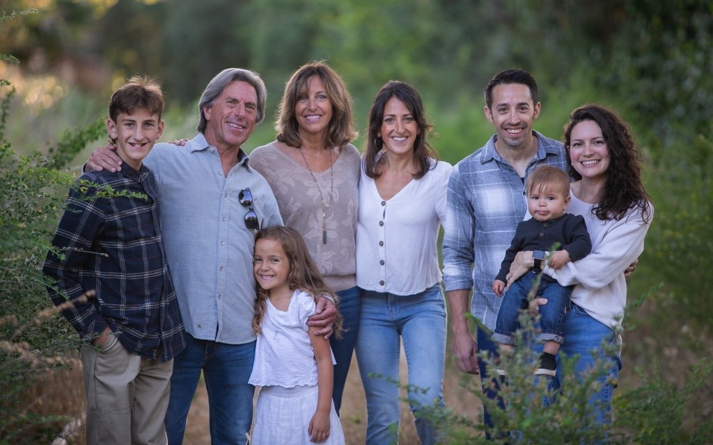 TJ and Coni Welch with their family